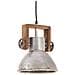 Lampada a Sospensione Industriale 25 W Argento Rotonda 19cm E27 - Foto miniatura 3