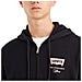 Felpa Da Uomo Con Cappuccio E Zip Graphic Nera Taglia S Codice 38820-0021 - Foto miniatura 3