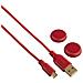 Super Soft 3m USB A Micro-USB A Rosso cavo USB - Foto miniatura 1