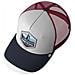 Cappellino Trucker Born To Sail Giallo Per Uomini E Donne - Foto miniatura 3