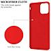 Custodia Compatibile Con Apple Iphone 12 / Iphone 12 Pro In Liquid Rosso - Coperchio Protettivo In Silicone Tpu Flessibile Con Anello - Foto miniatura 5