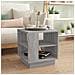Tavolino Da Salotto Grigio Sonoma 40x40x43 Cm Legno Multistrato - Foto miniatura 1