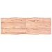 Piano Tavolo Marrone Chiaro 180x60x (2-4) cm Rovere Non Trattato - Foto miniatura 1