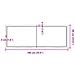 Piano Tavolo Marrone Chiaro 180x60x (2-4) cm Rovere Non Trattato - Foto miniatura 4