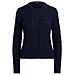 Ralph Lauren Cardigan Trecce Donna 100% Cotone Tg Xs - Foto miniatura 1