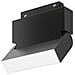 Base Di Illuminazione Basic Per Binario Moderno Alluminio Nero 10w Luce Naturale - Foto miniatura 1