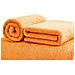 Asciugamani Salvietta Bagno In Morbida Spugna Modello Sophie Colore Arancio Ospite Arancio - Foto miniatura 2