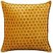 Set Di 2 Cuscini Rapis Velluto 45 X 45 Cm Giallo Trama Geometrica - Foto miniatura 3
