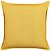 Set Di 2 Cuscini Rapis Velluto 45 X 45 Cm Giallo Trama Geometrica - Foto miniatura 6