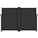 Tenda da Sole Laterale Retrattile Nera 160x600 cm - Foto miniatura 9