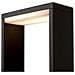 Chertan Lampione Led 12w Alluminio Cemento Pietra Ip54 Luce Esterni Giardino Viale 230v 45cm - Foto miniatura 2
