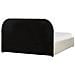Letto Contenitore Bouclé Quillien 140 X 200 Cm Beige Chiaro - Foto miniatura 12