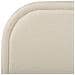 Letto Contenitore Bouclé Quillien 140 X 200 Cm Beige Chiaro - Foto miniatura 14