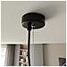 Lampada A Sospensione Ritz - Nero, Oro, Bianco - Acciaio Verniciato A Polvere, Vetro - 80x100x28 Cm - Foto miniatura 7