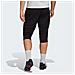 Pantaloni Entrada 22 3/4 Hb0576 Uomo Taglia S Colore Nero - Foto miniatura 2