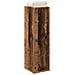 Mobile Da Bagno Con Portarotolo Legno Antico 20,5x22x72 Cm - Foto miniatura 1