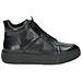 Black Casual Closed Booties Stivaletti Pelle Scarpe Donna Nero Eu 37.5, 9-25150-43-022 - Foto miniatura 2
