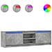 Mobile Porta TV con LED Grigio Cemento 180x34x50cm Truciolato - Foto miniatura 1