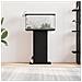 Supporto per Acquario 60,5x36x72,5cm Multistrato Rovere Nero - Foto miniatura 4
