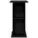 Supporto per Acquario 60,5x36x72,5cm Multistrato Rovere Nero - Foto miniatura 8