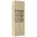 Credenza Rovere Sonoma 80x42,5x249 Cm In Legno Multistrato - Foto miniatura 2