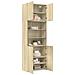 Credenza Rovere Sonoma 80x42,5x249 Cm In Legno Multistrato - Foto miniatura 3