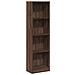Libreria Rovere Marrone 40x24x143 Cm In Legno Multistrato - Foto miniatura 2