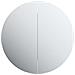 Armadio da Bagno con Specchio Rotondo e LED Bianco 47x47x17,5cm - Foto miniatura 6