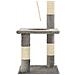 Lusso Casadino -  Albero Per Gatti Con Tiragraffi In Sisal 109 Cm Grigio - Foto miniatura 5