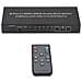 Switch Hdmi 5 In 1 Out, 4k@ 60hz Con Estrattore Audio Arc Hdmi 2.0 Hdr E Telecomando Black - Foto miniatura 2