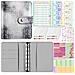 Raccoglitore Tascabile A7 - Kit Quaderno Per Il Budgeting Grey - Foto miniatura 1
