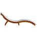 Lettini prendisole con cuscini 2 pcs Grigio chiaro Legno massello di acacia - Foto miniatura 7