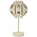 Lampada Da Tavolo Mf763 - Beige - Metallo - 28x28x57 Cm - Foto miniatura 1