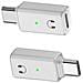 Adattatore Per Cuffie Da Lightning Femmina A Type-c Maschio Per Iphone 15 White - Foto miniatura 1