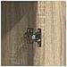 Toeletta con luci LED in rovere di Sonoma, 102x33x135 cm - Foto miniatura 9