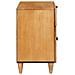Comodino Marrone chiaro 50 x 33 x 60 cm legno massello di mango - Foto miniatura 4