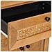 Comodino Marrone chiaro 50 x 33 x 60 cm legno massello di mango - Foto miniatura 8