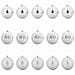 Set di Palle di Natale 15 pcs Argento Plastica - Foto miniatura 1