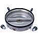 Spazzola Professionale T-racer 20"" - Acciaio Inox, 275 Bar | Ø 50 Cm, Attacco Rapido 3/8"" | Per Pulizia Superfici Ampie - Foto miniatura 5