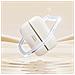 Scaldamani Magnetico Staccabile Con 3 Livelli Di Riscaldamento - Ricaricabile, Veloce E Portatile White - Foto miniatura 5