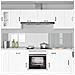 Rivestimento da Cucina 2 pcs Trasparente 120 x 50 cm - Foto miniatura 3