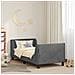 Struttura letto bambini con testata Grigio scuro 80 x 160 cm - Foto miniatura 2