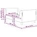 Struttura letto bambini con testata Grigio scuro 80 x 160 cm - Foto miniatura 9