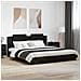 Struttura letto con testata Rovere Nero 180 x 200 cm - Foto miniatura 2
