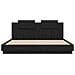Struttura letto con testata Rovere Nero 180 x 200 cm - Foto miniatura 6