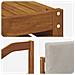 Set divani con cuscino 7 pcs Grigio Naturale e Chiaro - Foto miniatura 8