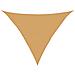 Vela Parasole 160 g /m² Triangolare Sabbia 3x3x4,2 m in HDPE - Foto miniatura 1