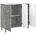 Credenza Grigio Cemento 89 x 34,5 x 80 cm Legno ingegnerizzato - Foto miniatura 2