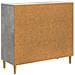 Credenza Grigio Cemento 89 x 34,5 x 80 cm Legno ingegnerizzato - Foto miniatura 5
