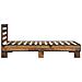 Struttura letto con testata Legno antico 80 x 200 cm - Foto miniatura 4